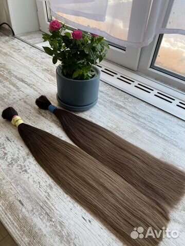 Натуральные волосы Люкс амбре