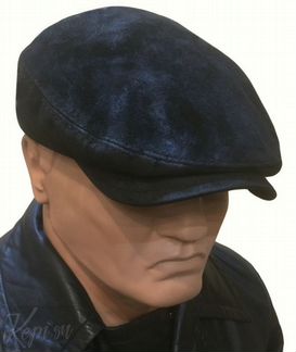 Кепка жиганка кожаная мужская (новая)