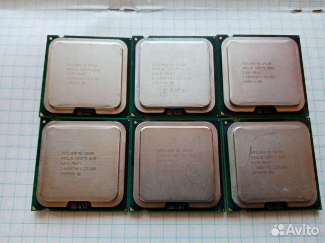 Процессор Intel Core 2 Quad 4 ядра для LGA775