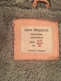 Куртка детская zara для девочки