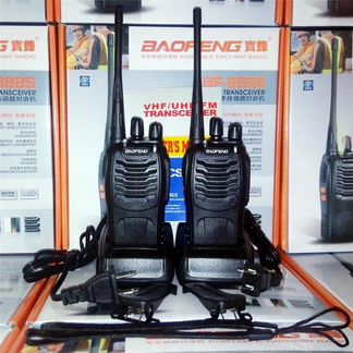 Рации комплект baofeng BF-888S.(новые)
