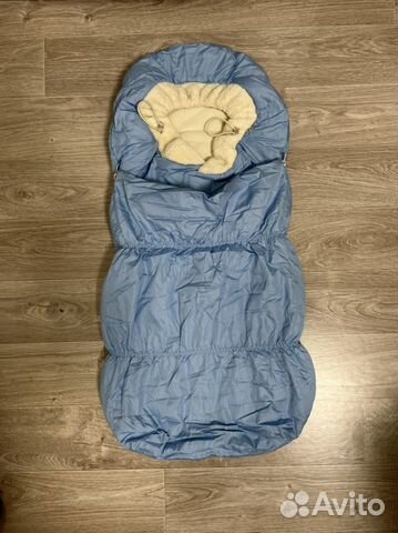 Зимний конверт для новорожденного в коляску