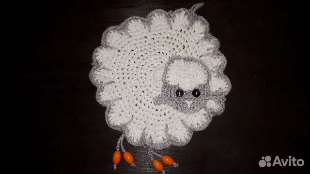 Прихватка ручной работы, подставка под горячее