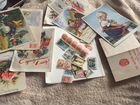Марки 1950г и открытки,письма объявление продам