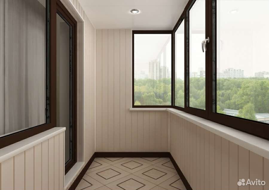 Дизайн балкона пвх панелями