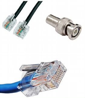 Обжать интернет кабель, заменить коннектор rj45