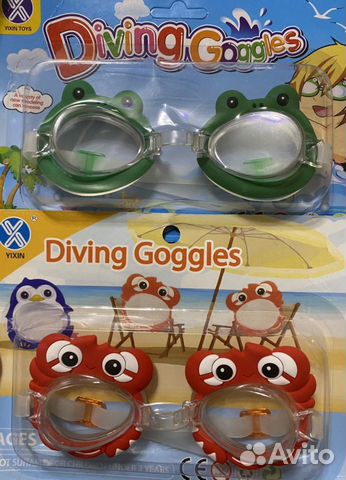 Детские очки для плавания