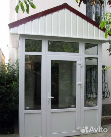 Тамбур из пвх 1890*2540