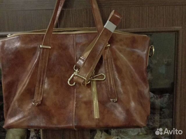 Сумка натуральная кожа новая