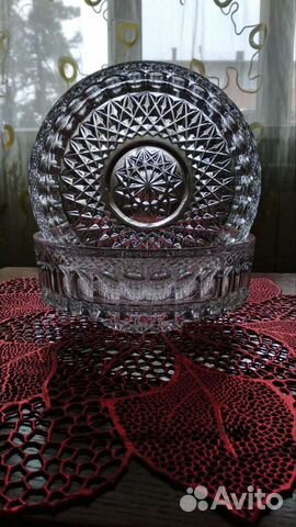 Немецкий хрусталь (конфетницы,салатницы,вазы)