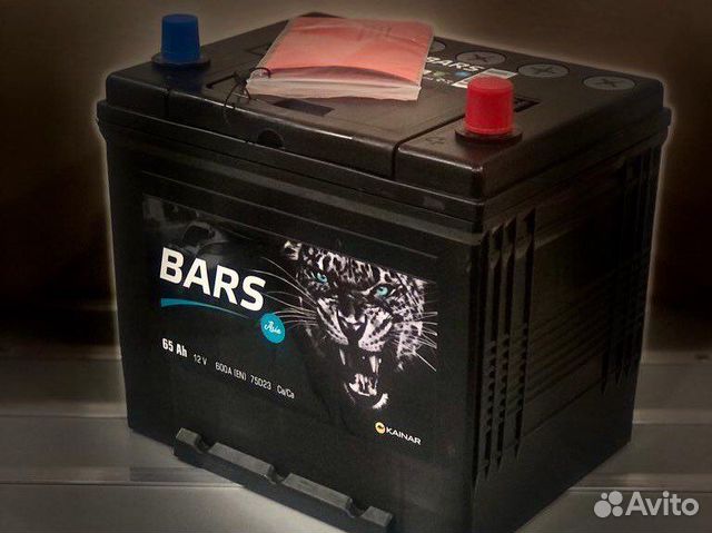 Аккумулятор Bars asia 65 Ah (обр.пол)