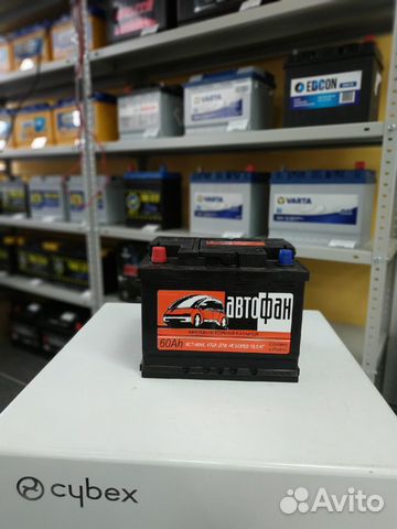Аккумулятор 60Ah Автофан 470A прямой полярности