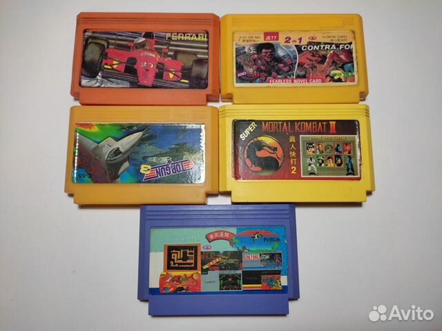 Картриджи Dendy стародел