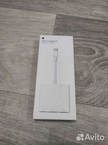 Оригинальный адаптер Apple A2119 MUF82ZM/A. Новый