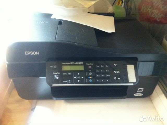 Сканер, копир, Мфу epson stylus office bx305f