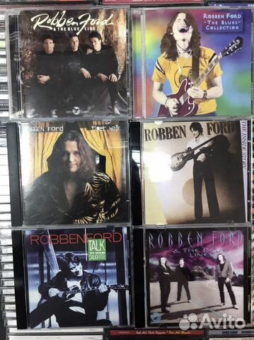 Музыкальные cd диски Robben Ford