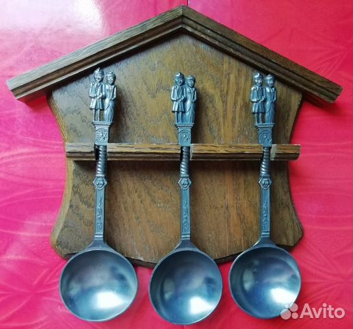Ложки коллекционные олово Германия №4