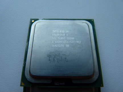 Процессоры Intel Celeron D 331, 2.66Ghz, S775