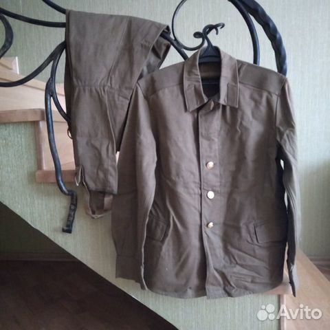 Форма: х/б спн, пехота, мундир парадный