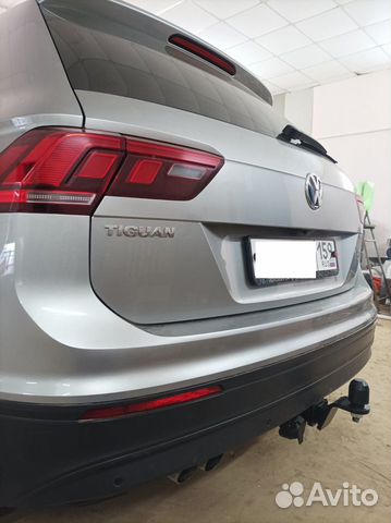Фаркоп для Volkswagen tiguan съемный квадрат
