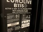 Активная акустическая система Behringer B115 объявление продам