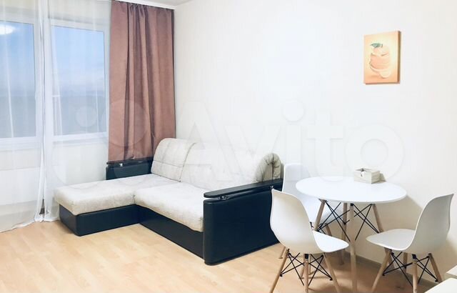 Квартира-студия, 38 м², 6/9 эт.