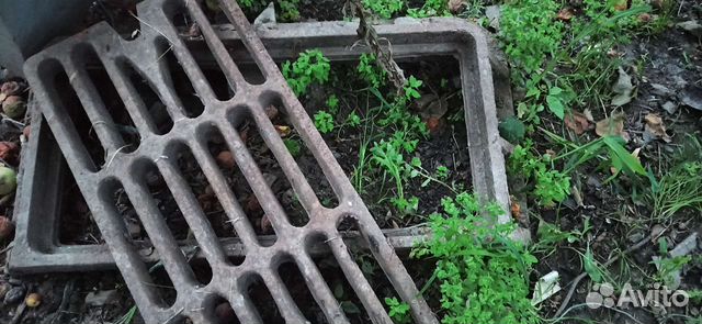 Решетка чугунная для дождеприемника (ливневка) купить в Орле | Товары ...