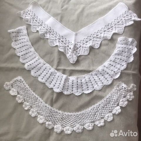 Воротнички ажурные. Декоративные пояса