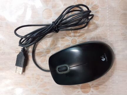 Проводная мышь Logitech N231 USB Optical Mouse
