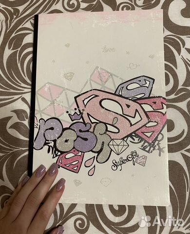 Тетрадь А4 в кледку