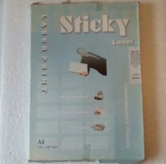 Самоклеющаяся бумага круглые этикетки