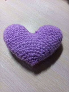 Игрушка сердечко. Ручная работа