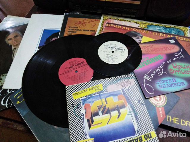 Виниловые пластинки СССР