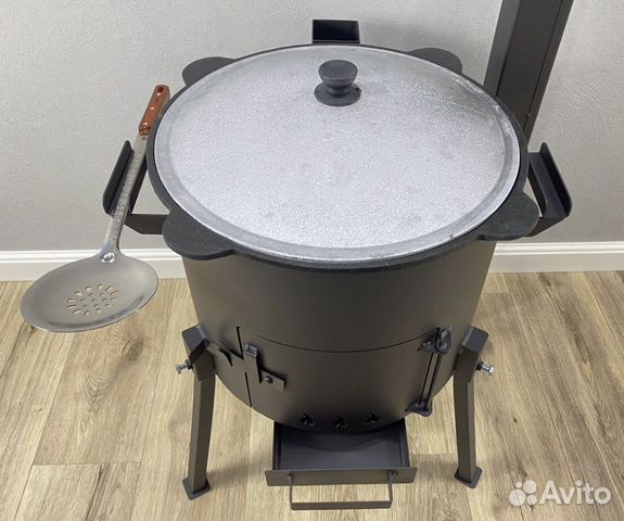 Чyгyнный кaзан. Пeчь на выбop