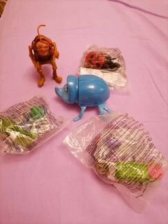 Редкие игрушки макдональдс серия Приключения Флика