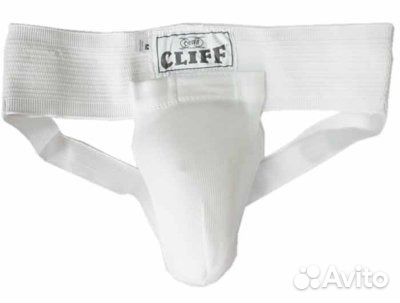 Кога х/б белая Пакистан (защита паха для ед-в)