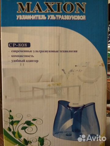 Увлажнитель воздуха ультразвуковой maxion CP-808