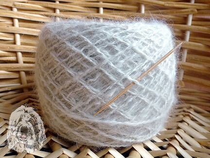 Пряжа из собачьей шерсти (пуха)