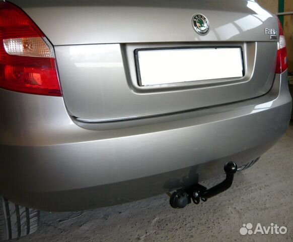 Фаркоп для Skoda Fabia кузов хетчбек 2007