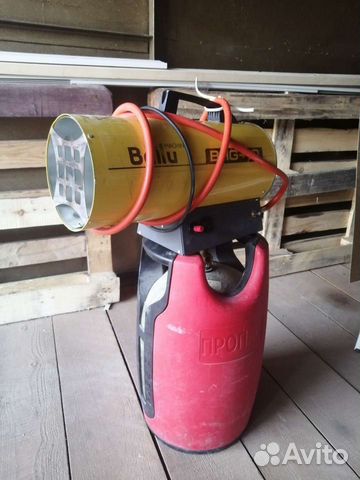 Тепловая газовая пушка в аренду