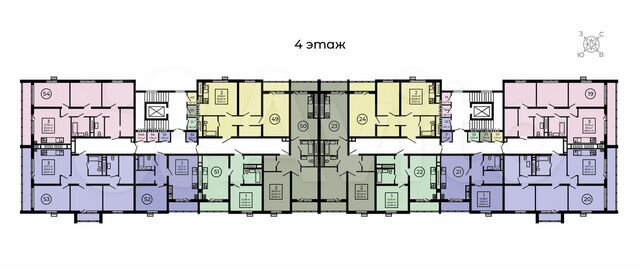 3-к. квартира, 89,1 м², 4/5 эт.