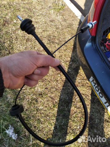 Трос сцепления на симбол