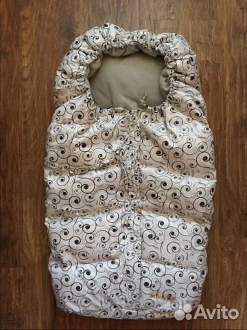Конверт пуховой от 0-12 месяцев