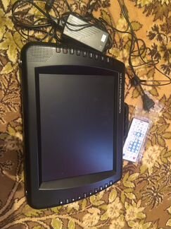 12.5”Portable DVD Player With TV Tuner