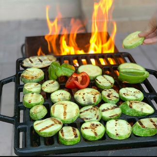 Решетка гриль с ручками