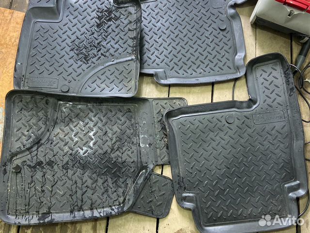 Резиновые коврики santafe 2006-2010 туарег 2008