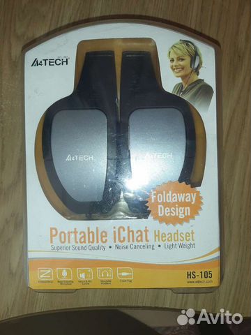 Наушники A4Tech HS-105