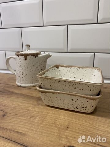 Салатница керамика квадратной формы