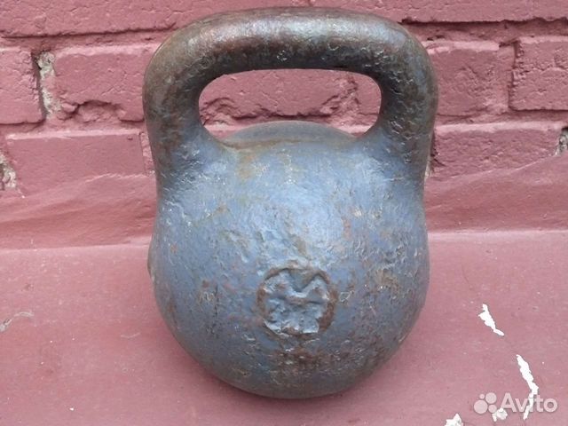 Гиря 32 кг. мзив СССР