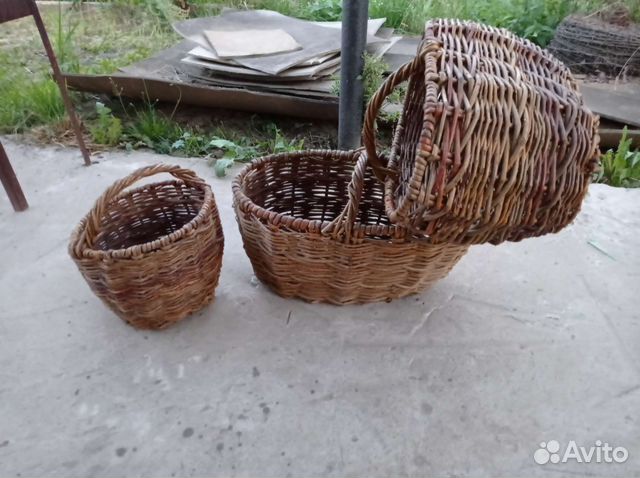 Корзина плетеная